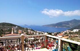 2 Bedroom Sea View Apartment For Sale in Kalkan