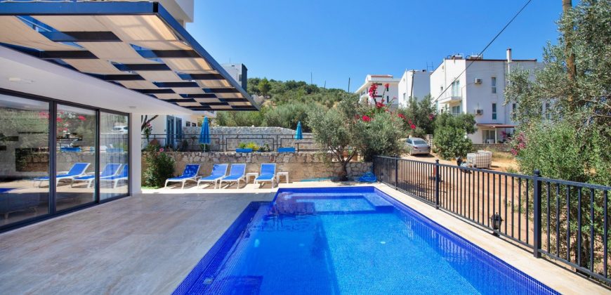 4 Bedroom Modern Villa Located in Kalamar Area in Kalkan-SOLD