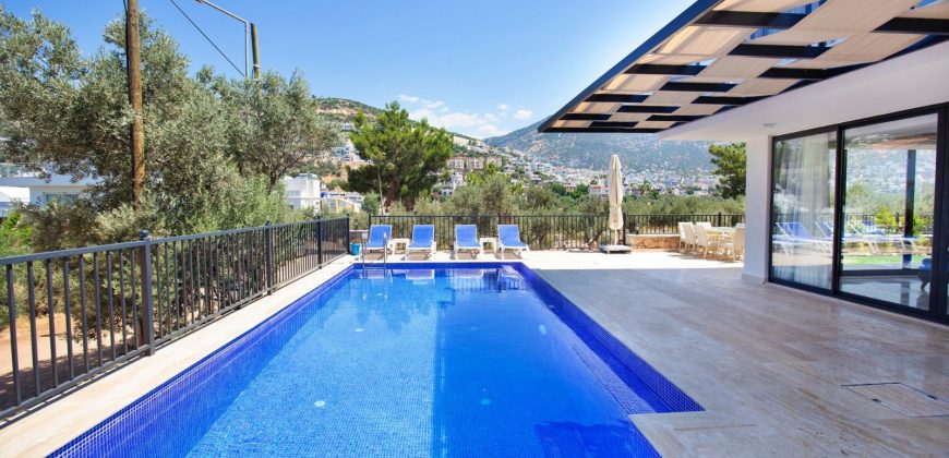 4 Bedroom Modern Villa Located in Kalamar Area in Kalkan-SOLD