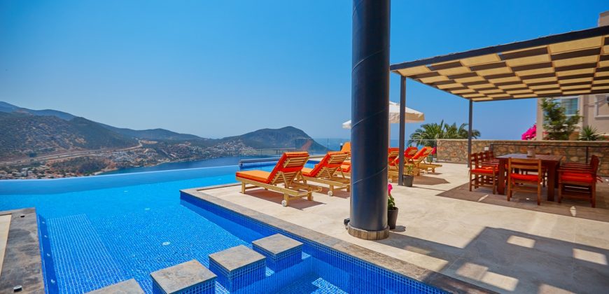 Very Modern Five En Suite Bedroom Detached Villa With Gallery Living Area. Main infinity pool With Jacuzzi Pool.Fully Furnished & Air Conditioned Throughout.