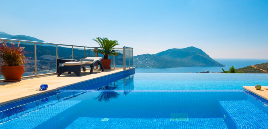 Luxury Modern Five En Suite Bedroom Villa With Private Infinity Pool, Open Sea View & Rental Guarantee