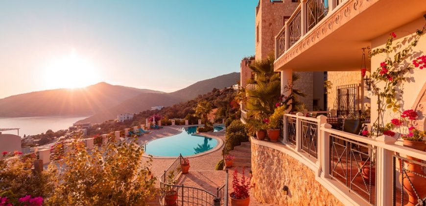 Sea View Apartment For Sale in Kalkan