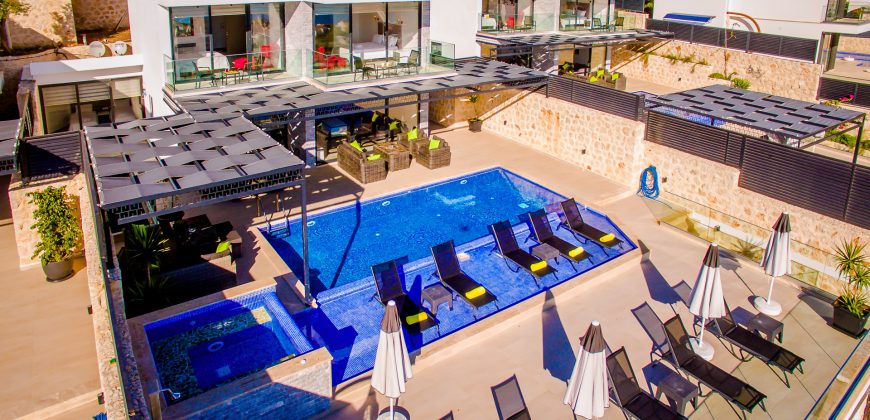 The modern and stylish Villa has just been completed and is brand new