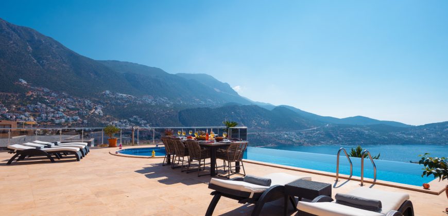 Luxury Modern Five En Suite Bedroom Villa With Private Infinity Pool, Open Sea View & Rental Guarantee