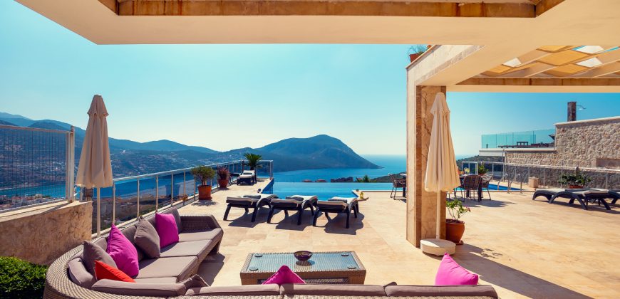 Luxury Modern Five En Suite Bedroom Villa With Private Infinity Pool, Open Sea View & Rental Guarantee