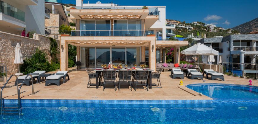 Luxury Modern Five En Suite Bedroom Villa With Private Infinity Pool, Open Sea View & Rental Guarantee