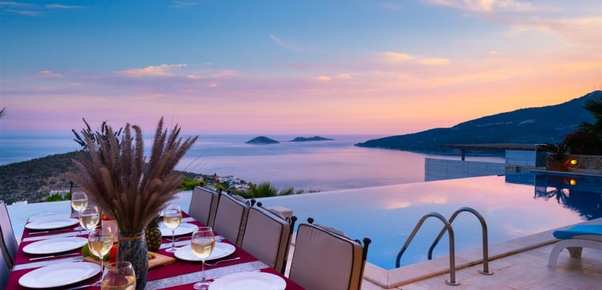 Luxury 6 Bedrooms Stylish Villa For Sale in Kalkan