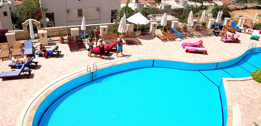 2 Bedroom Sea View Apartment For Sale in Kalkan