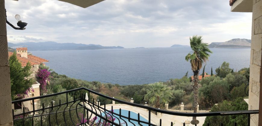 Beautiful 4 Bedroom Peninsula Villa With Magnificent Kastellorizo View