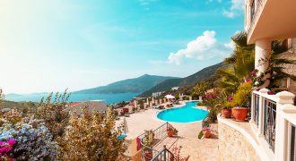 Sea View Apartment For Sale in Kalkan
