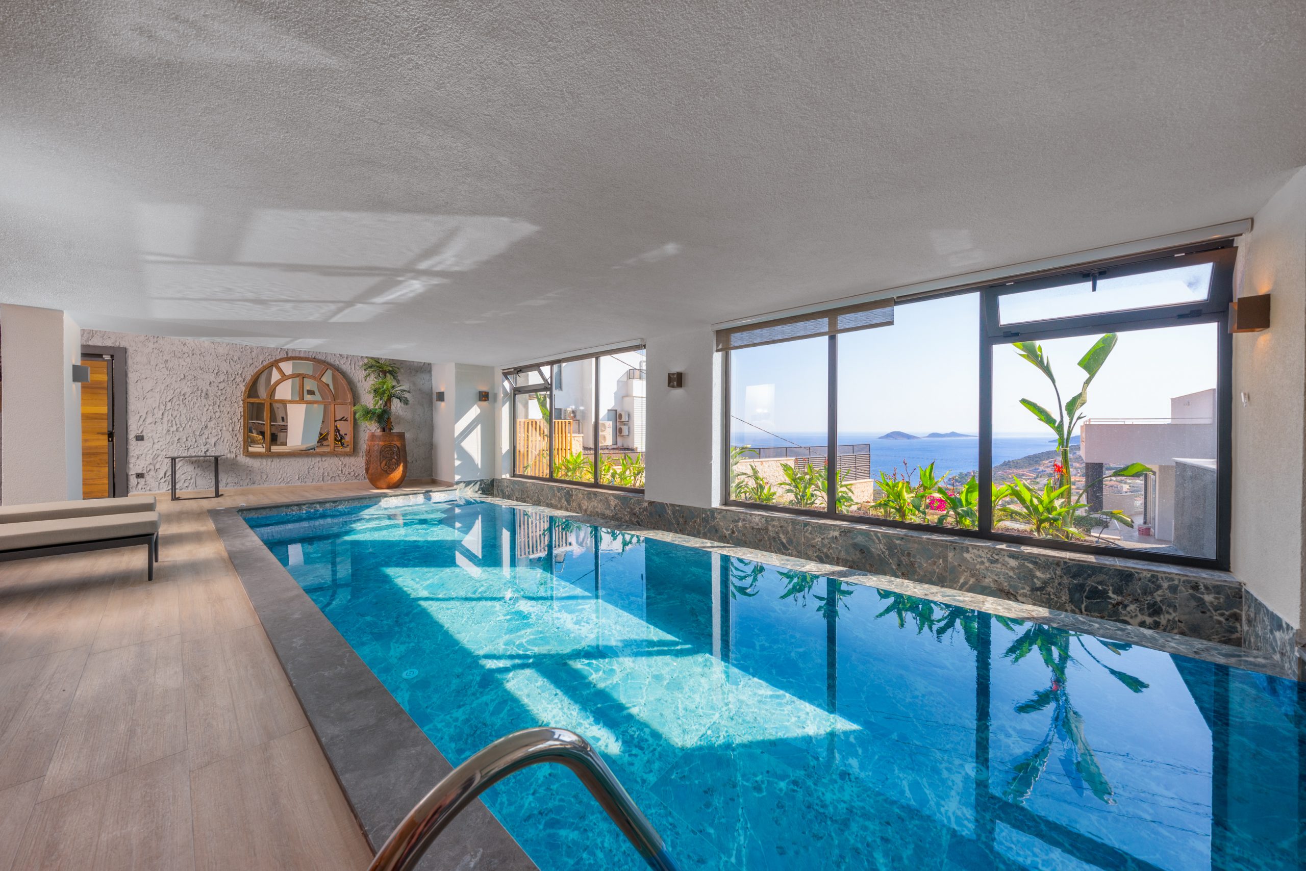 Ultra luxurious sea view villa for sale in Kalkan