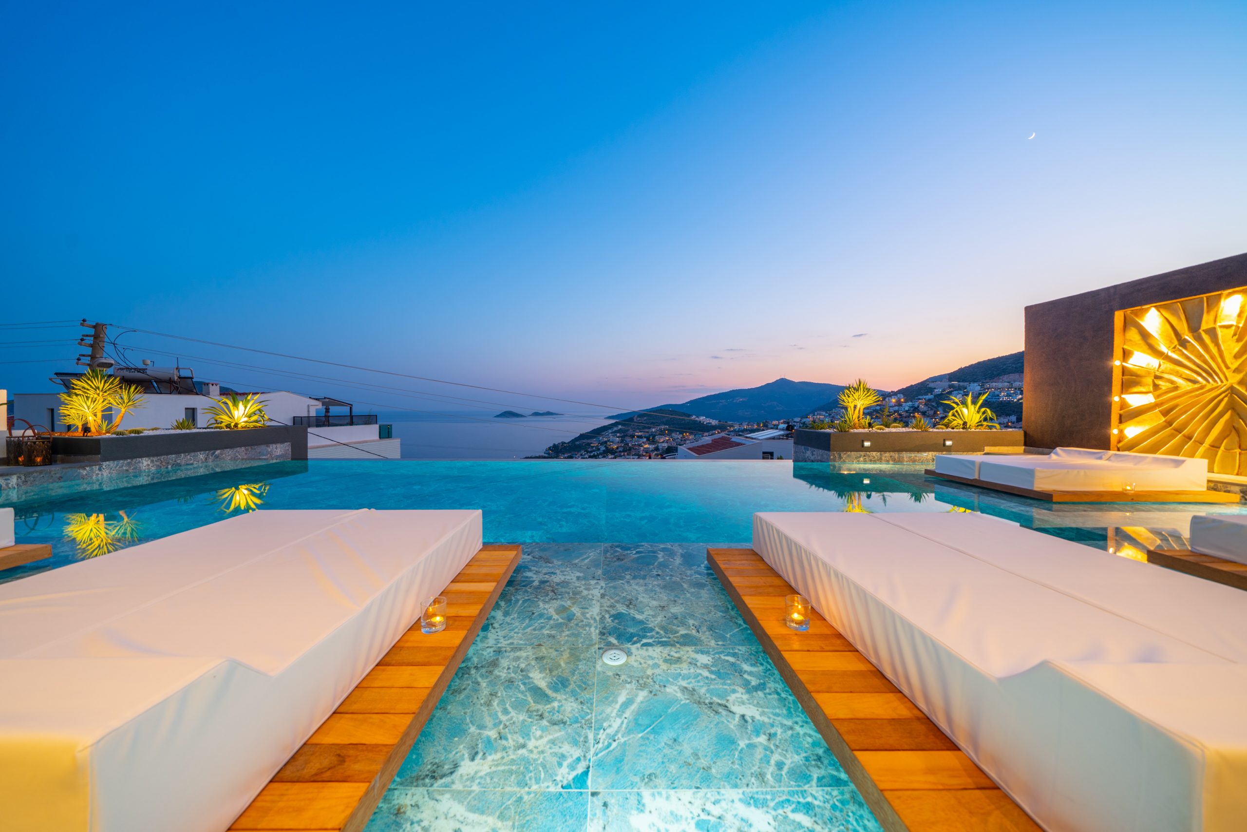 Ultra luxurious sea view villa for sale in Kalkan